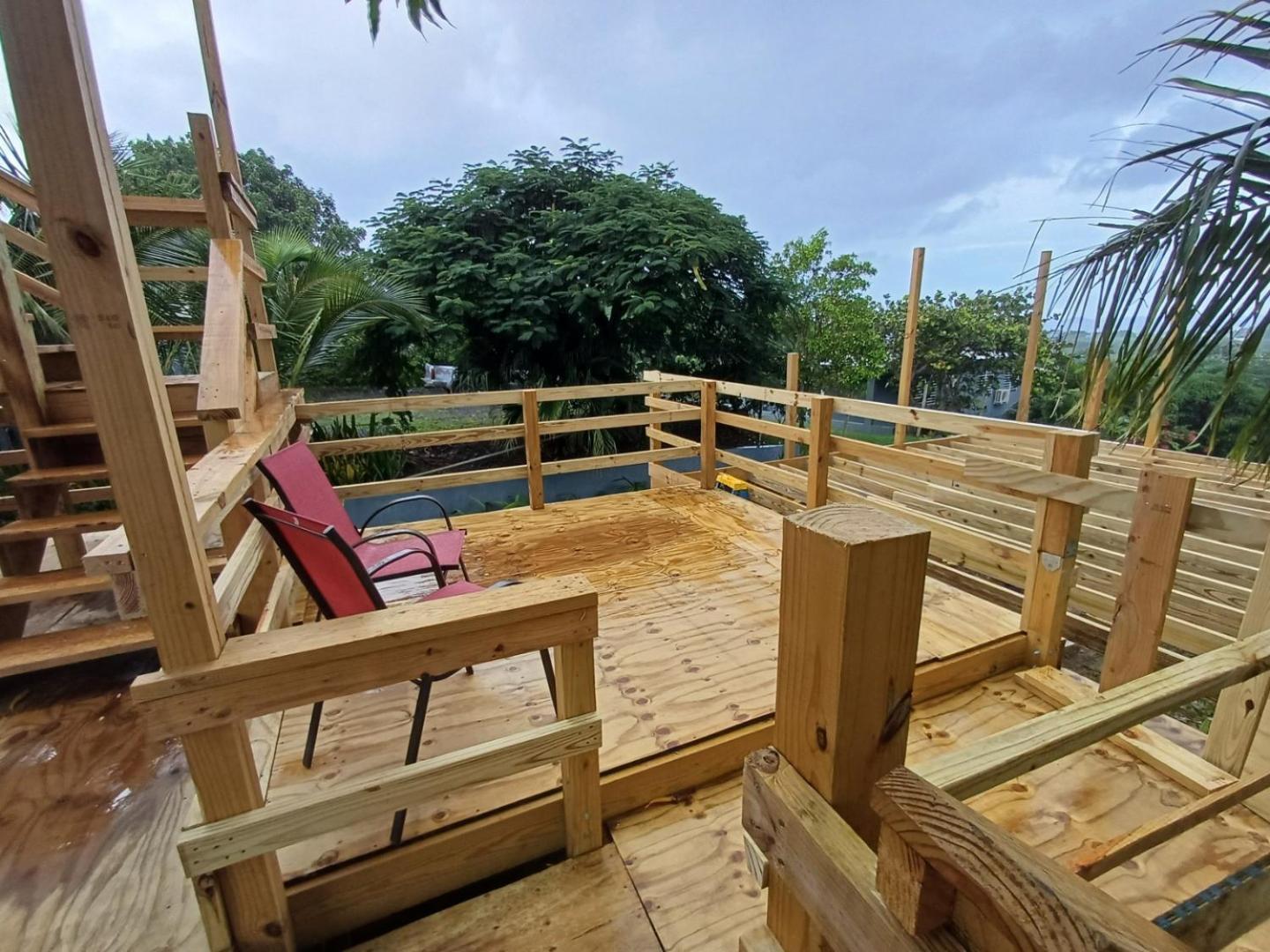 Rooster Run Glamping Camping Has Rooftop And Off The Ground Glamping Experience For 1 To 16 In A Single Tent And Views Of The Rain Forrest And To Culebra Across The Atlantic Ocean W Tents, Linens, Deluxe Air Beds, Warm Shower And More At A Great Pric Векес Екстериор снимка