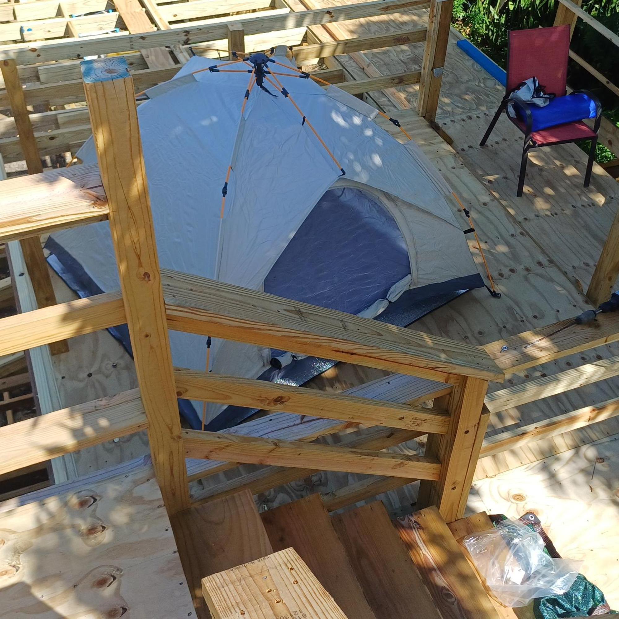 Rooster Run Glamping Camping Has Rooftop And Off The Ground Glamping Experience For 1 To 16 In A Single Tent And Views Of The Rain Forrest And To Culebra Across The Atlantic Ocean W Tents, Linens, Deluxe Air Beds, Warm Shower And More At A Great Pric Векес Екстериор снимка